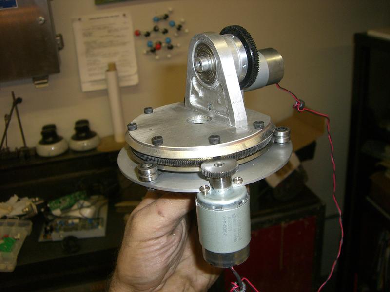 BPL-003 Moranic Mission to Montana
Development of camera mast gimbal for MUNIN spacecraft.  Note caffeine MSDS and molecular model in background.