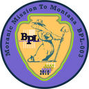 Official Insignia for BPL-003 Moranic Mission to Montana