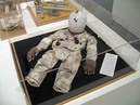 Exhibition View BPL Brower Propulsion Laboratory: Steven Brower, Parker's Box, 2007
Child Astronaut Test Suit, 1999-2000, nylon, aluminum, silicone, steel, 7