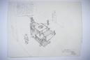 Lunar Excursion Module Recycling Plans(2), 2004, pencil on paper, 18