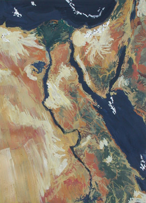 view from air of troublesome region