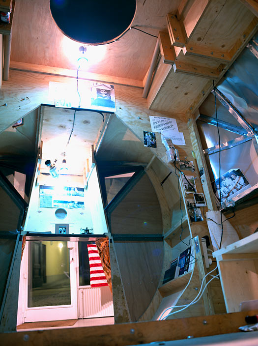 Lunar Excursion Module interior, Galleria Franco Noero, Turin, Italy,2000
